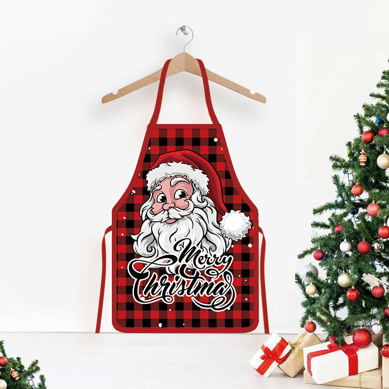 Christmas Printed Apron for Home and Party