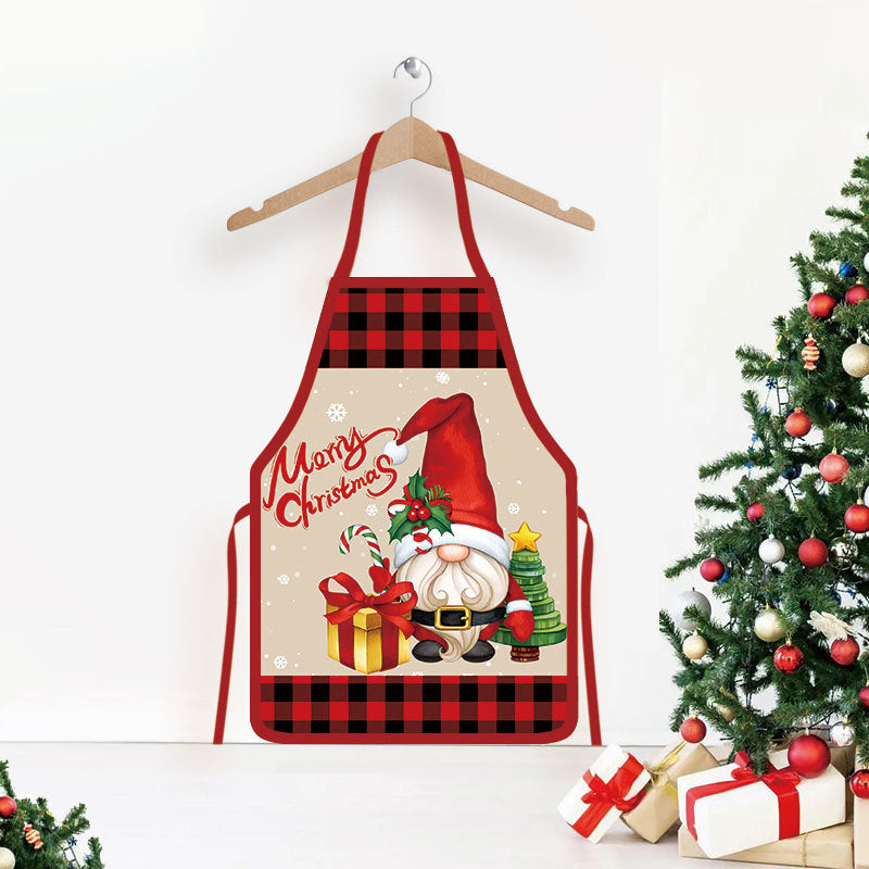 Christmas Printed Apron for Home and Party