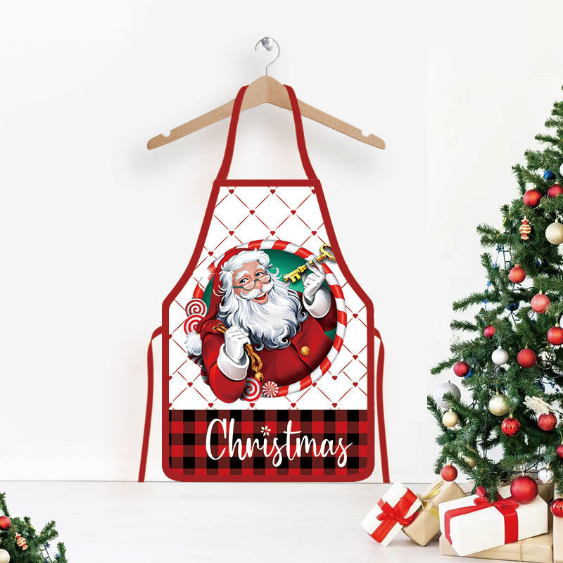 Christmas Printed Apron for Home and Party