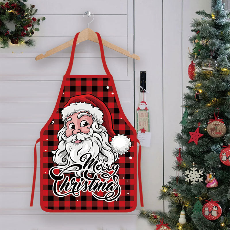 Christmas Printed Apron for Home and Party