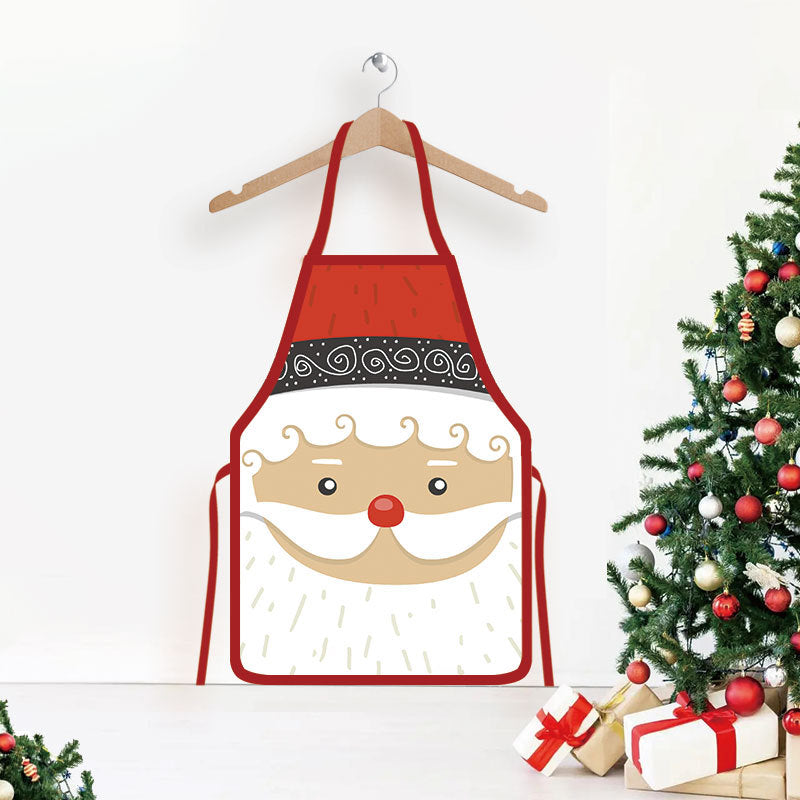 Christmas Printed Apron for Home and Party
